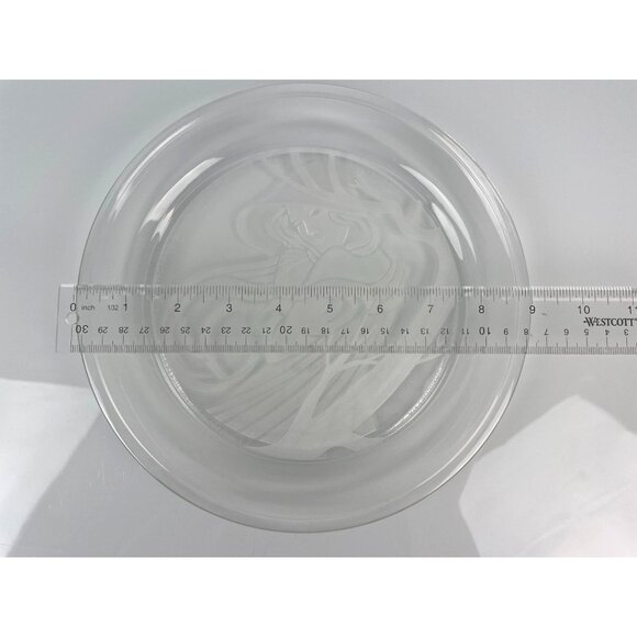 Vintage Lead Crystal Angelica by Michael Yates 793 Etched Plate, Morganstown - Picture 14 of 14